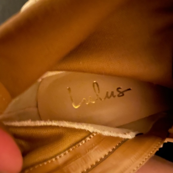 Lulus wedge boots - Picture 3 of 3